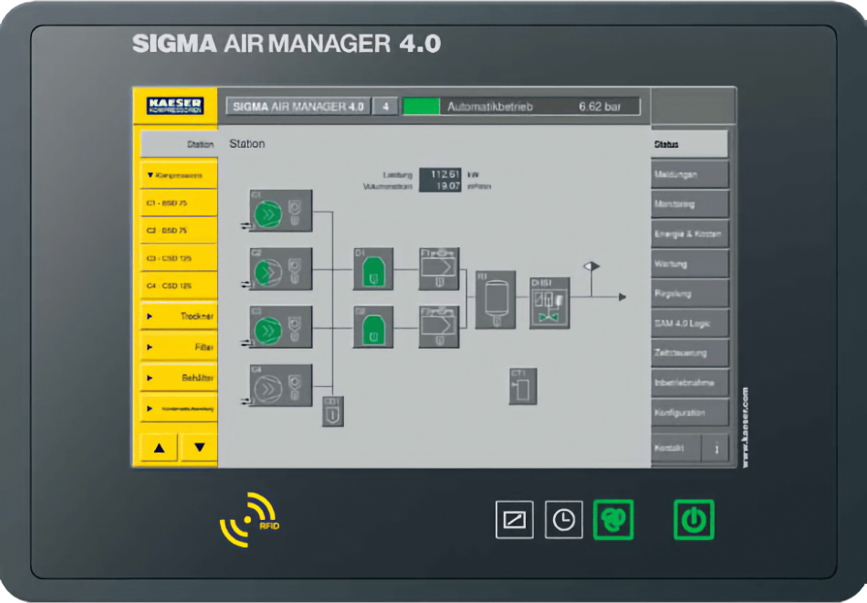 Controlador Maestro Sigma Air Manager